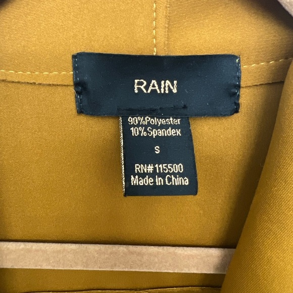 Zara Mustard Yellow Women's Jacket - Picture 2 of 4